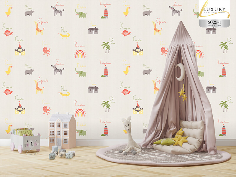 Giấy dán tường trẻ em 5025-1