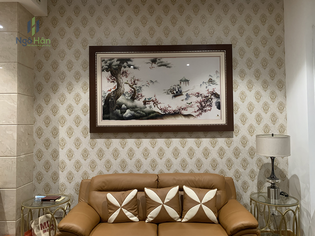 Giấy dán tường Sài Gòn Pearl