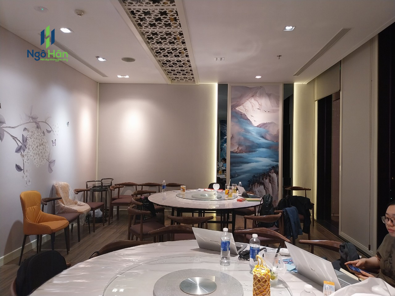 Tranh 3d nhà hàng dimtutac 6