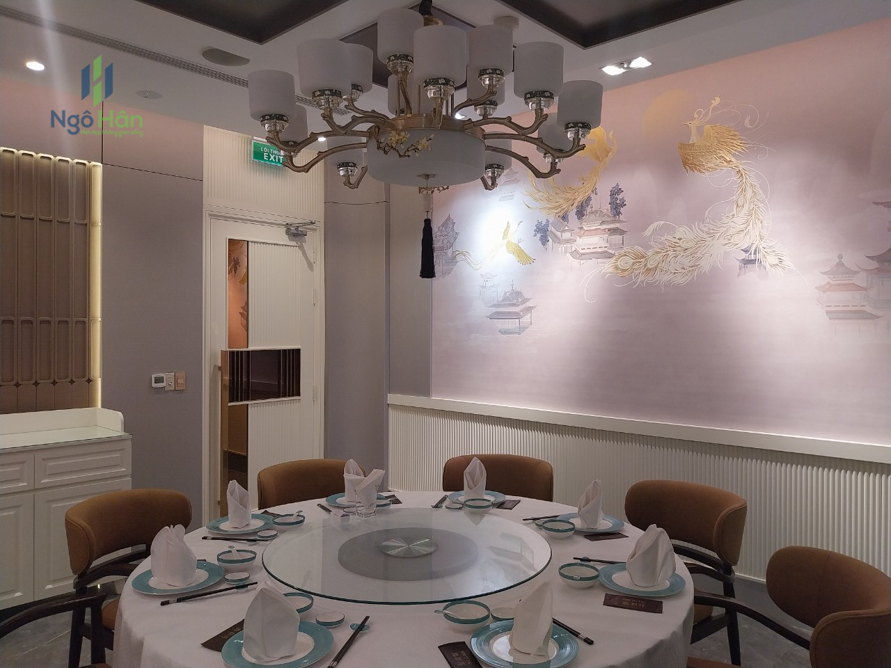 Tranh 3d nhà hàng dimtutac 9