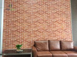 Giấy dán tường giả gạch