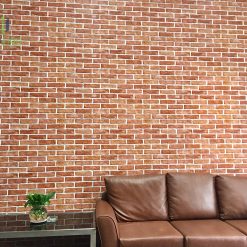 Giấy dán tường giả gạch