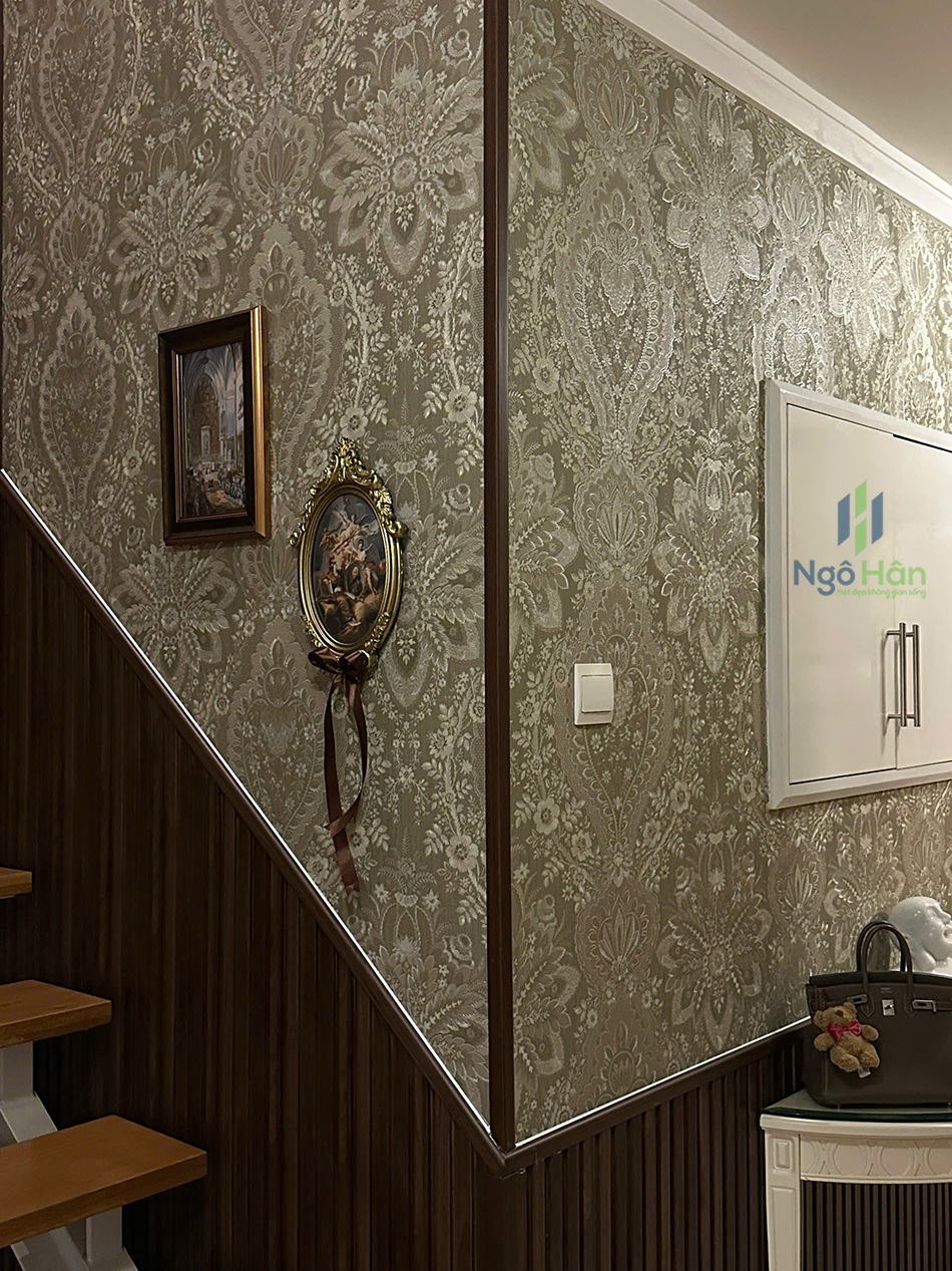 Giấy dán tường căn hộ Sài Gòn Pavillon