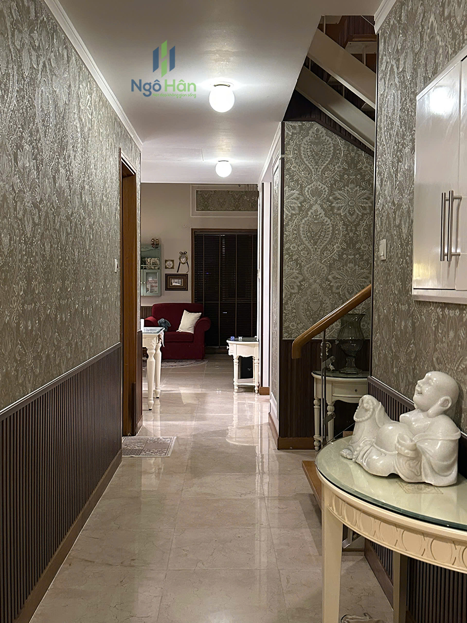 Giấy dán tường căn hộ Sài Gòn Pavillon