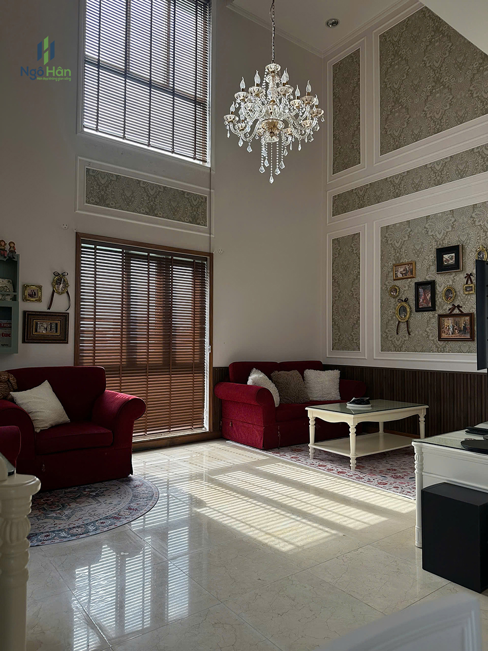 Giấy dán tường căn hộ Sài Gòn Pavillon