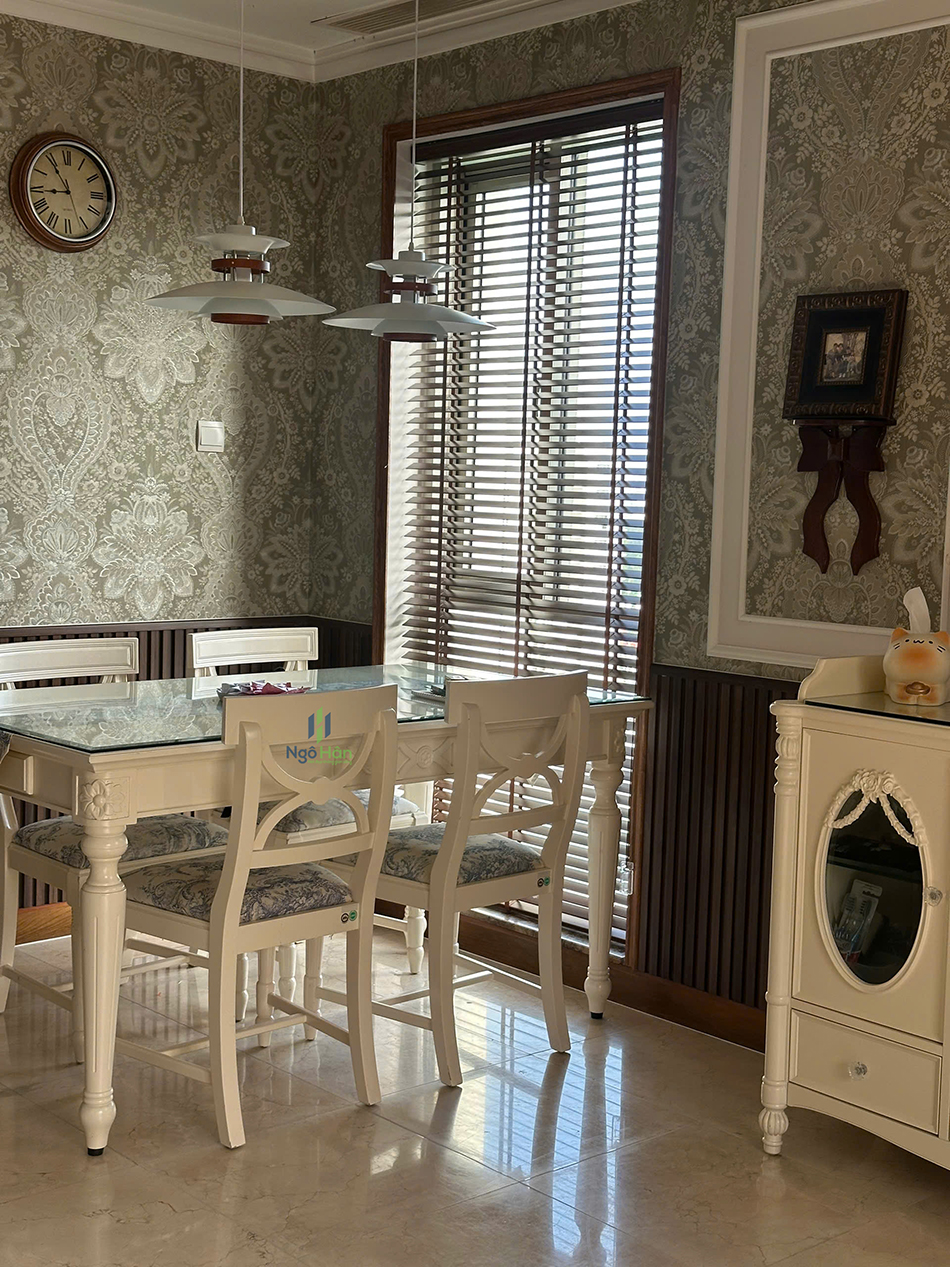 Giấy dán tường căn hộ Sài Gòn Pavillon