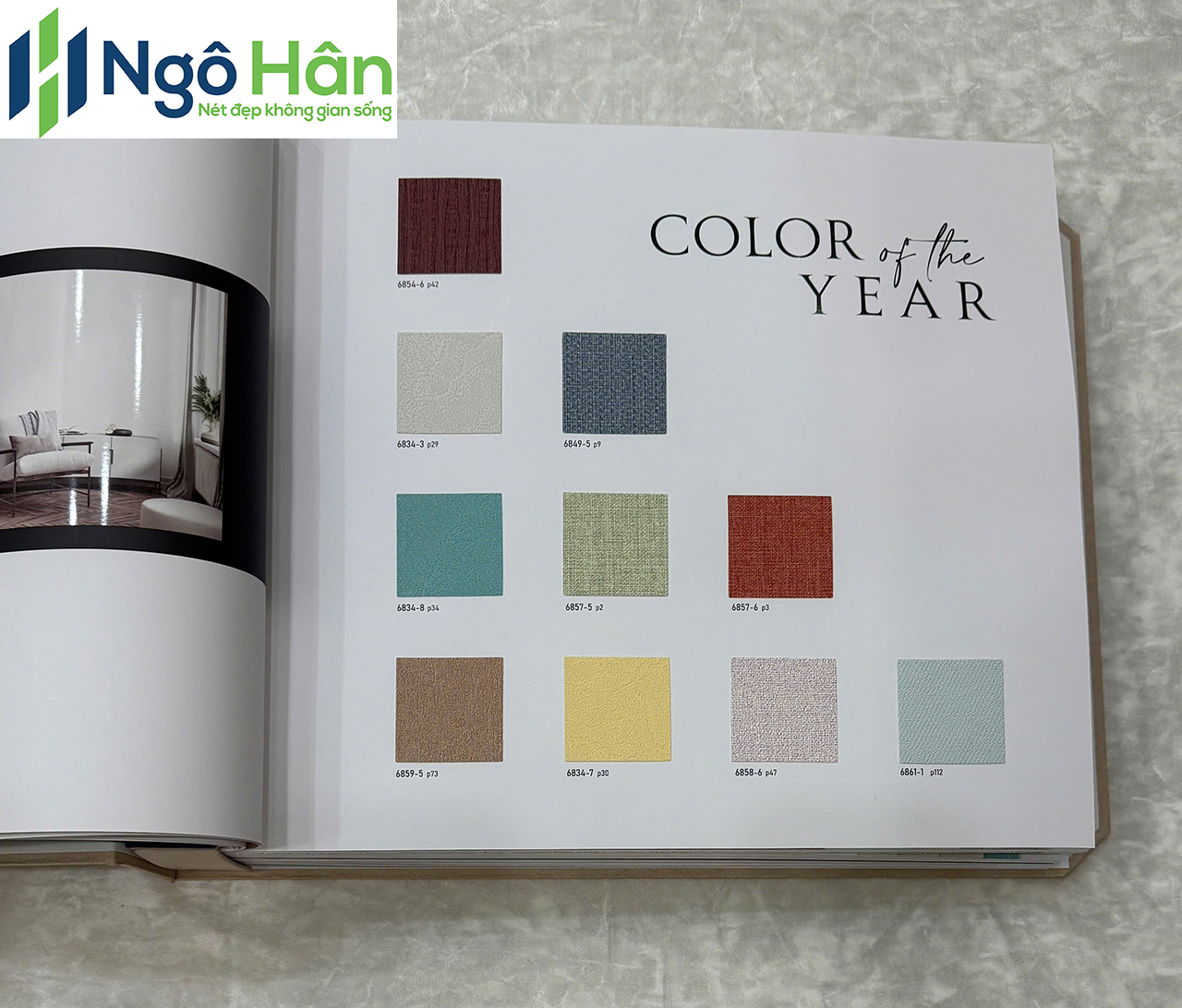 Map giấy dán tường phòng khách